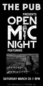 Open Mic Night at the Pub in Fernie BC!