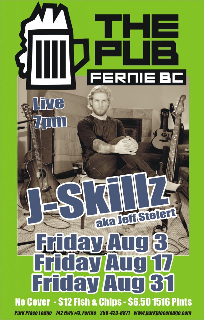 Live Music Fridays with J-Skillz – August 31