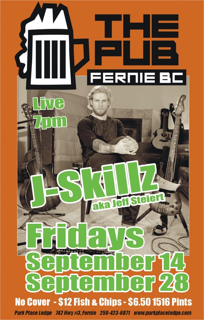 Live Music Fridays with J-Skillz – September 28
