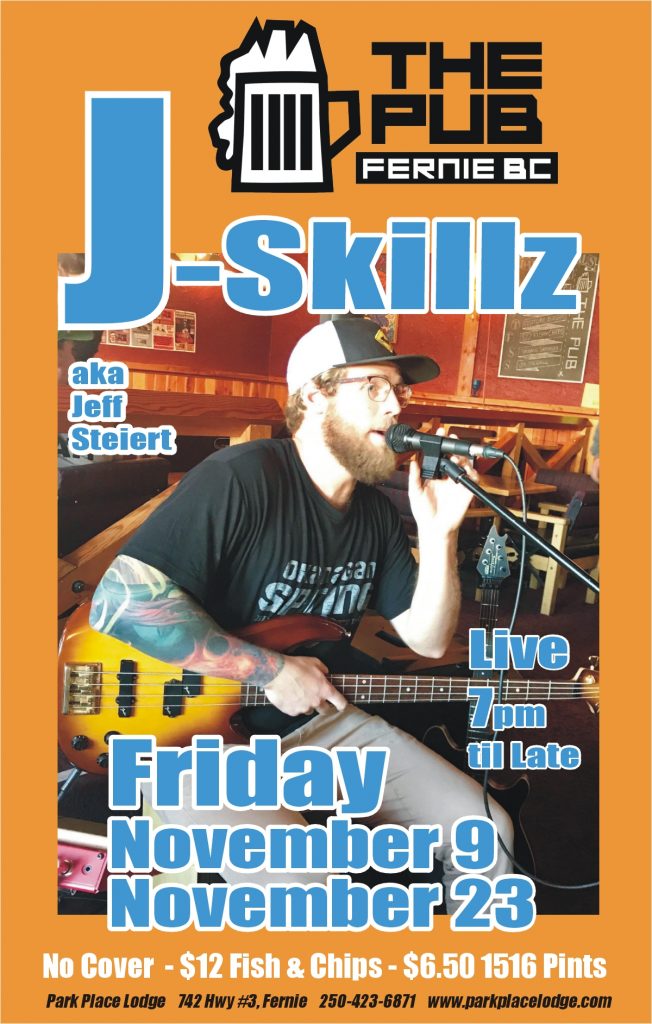Live Music Fridays with J-Skillz – November 23