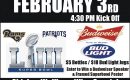 The Pub Superbowl Sunday 2019