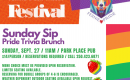 Elk Valley Pride Festival 2020 & Sunday Sunday Sip Pride Trivia Brunch
