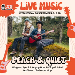 Peach & Quiet Duo live in the Pub