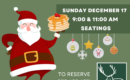 21st Annual Santa Claus Breakfast at Park Place Lodge